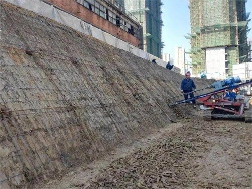 沙坡头建筑边坡支护